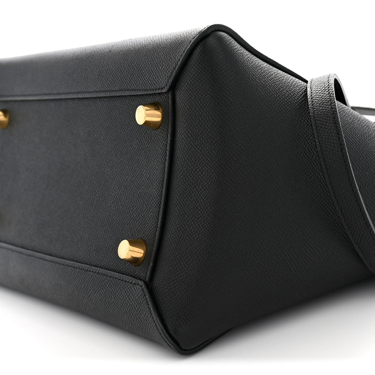 Celine Grained Calfskin Mini Belt Bag Black