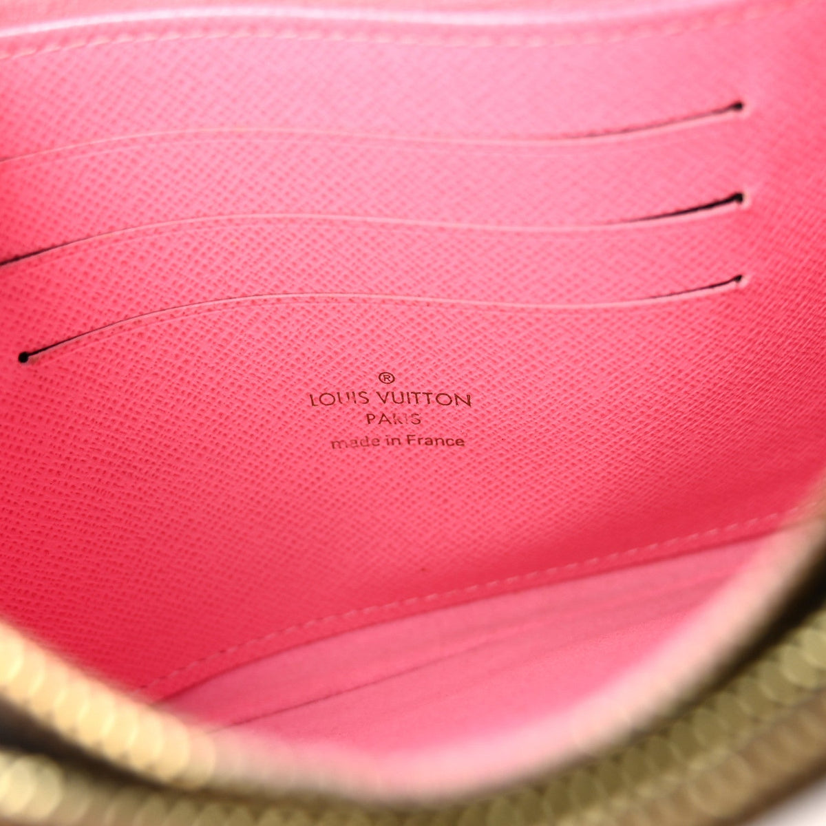 Louis Vuitton Monogram 2019 Christmas Animation Double Zip Pochette
