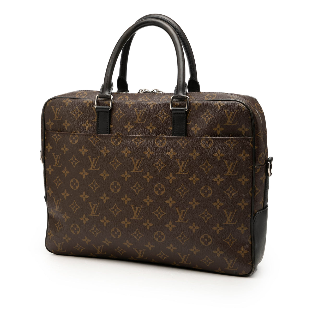 Soft Briefcase Macassar Monogram Canvas
