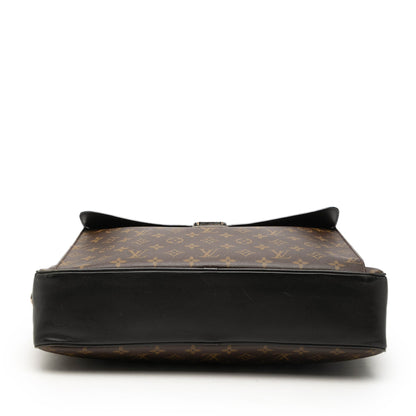 Soft Briefcase Macassar Monogram Canvas