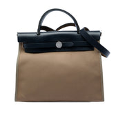 Herbag Zip Leather and Toile 31