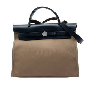 Herbag Zip Leather and Toile 31