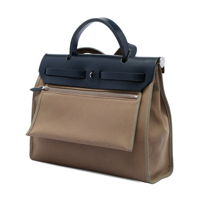 Herbag Zip Leather and Toile 31