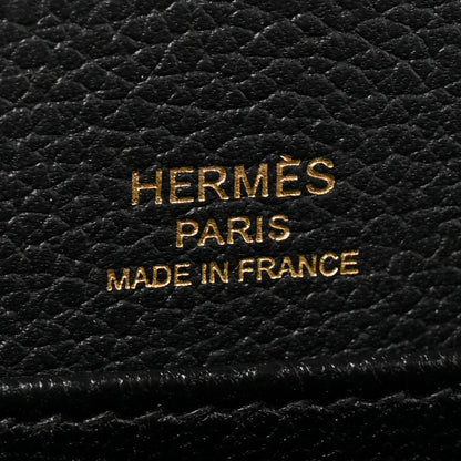 Hermes Evergrain Mini Sac Roulis Black
