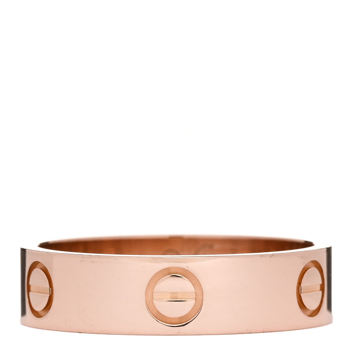 Cartier 18K Pink Gold 5.5mm LOVE Ring 61 9.5