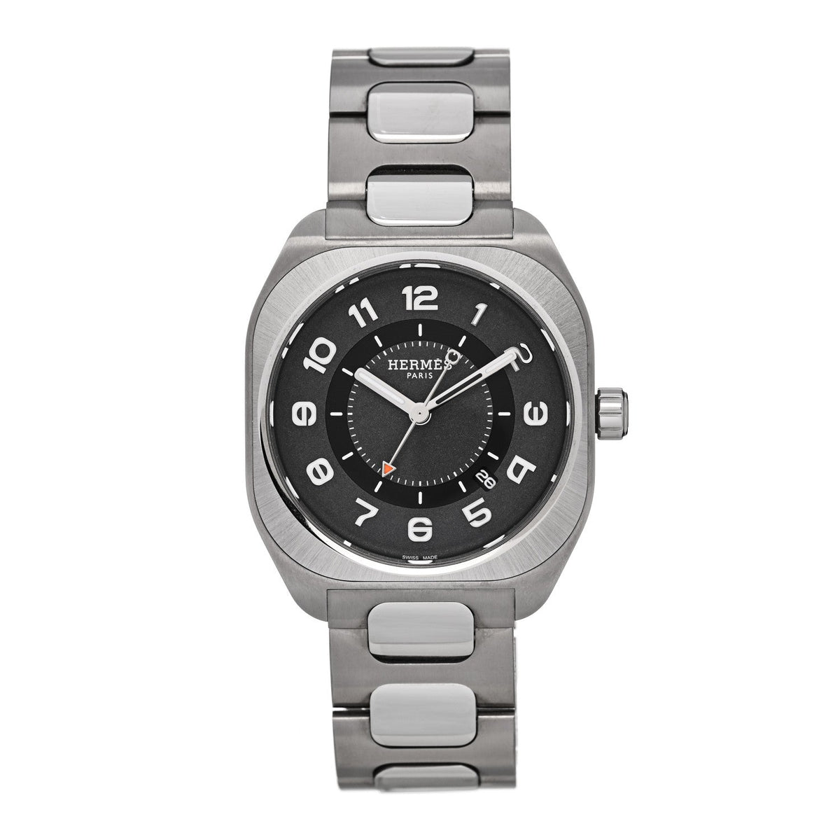 Hermes Titanium 39mm H08 Automatic Watch