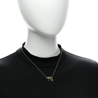 Tiffany 18K Yellow Gold Zodiac Virgo Pendant Necklace
