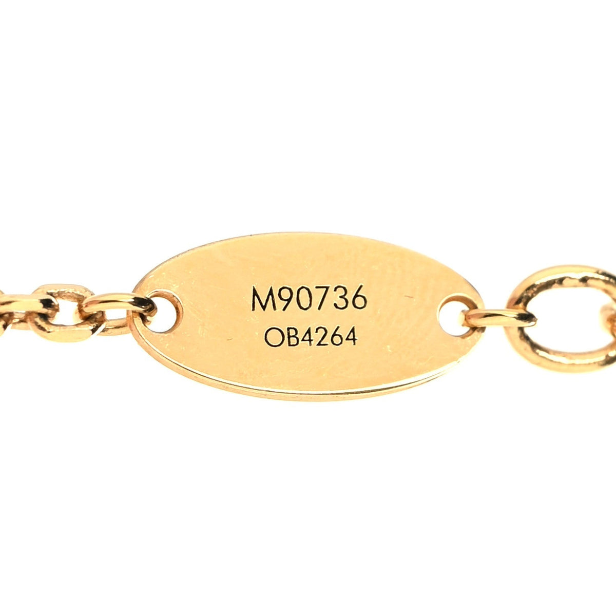 Louis Vuitton Metal Blooming Supple Necklace Gold