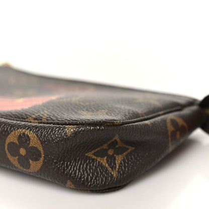 Louis Vuitton Monogram Trunks and Locks Mini Pochette Accessoires
