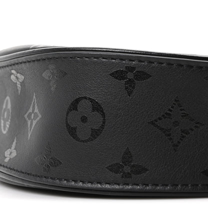 Louis Vuitton Calfskin Monogram Loop H27 Black