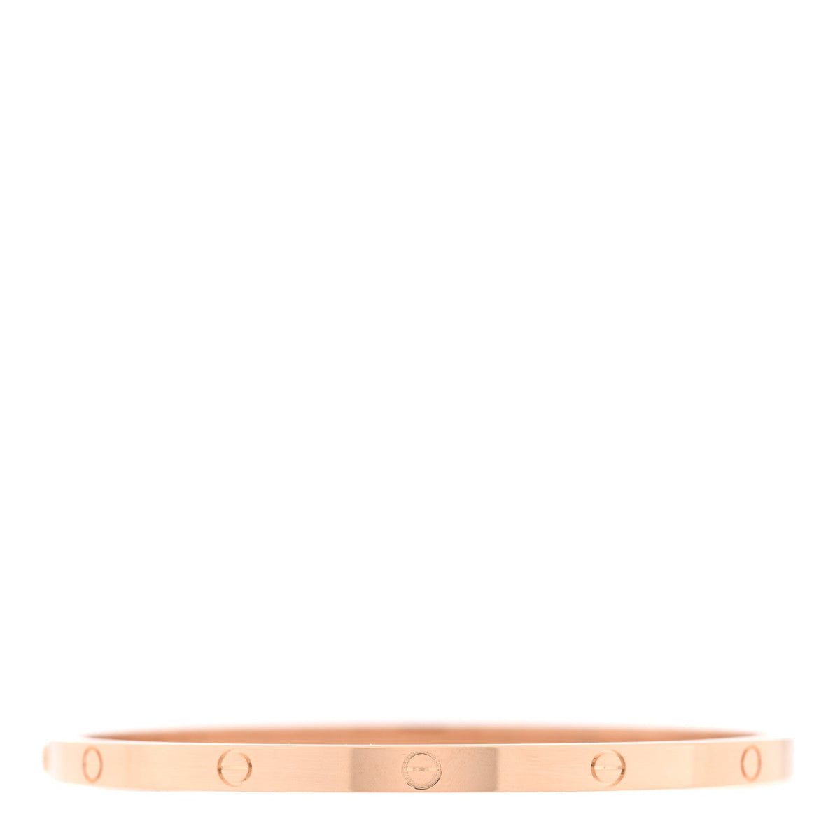 Cartier 18K Pink Gold Small LOVE Bracelet 17