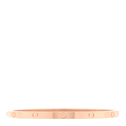 Cartier 18K Pink Gold Small LOVE Bracelet 17