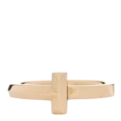 Tiffany 18K Yellow Gold T T1 Ring 49 5