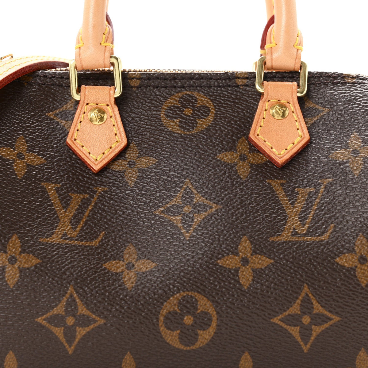 Louis Vuitton Monogram Nano Speedy Brown