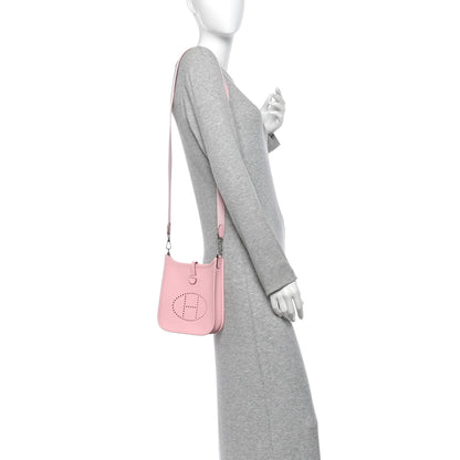 Hermes Taurillon Clemence Evelyne TPM Rose Sakura