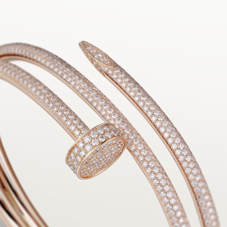 18K Gold Diamonds Juste un Clou Bracelet