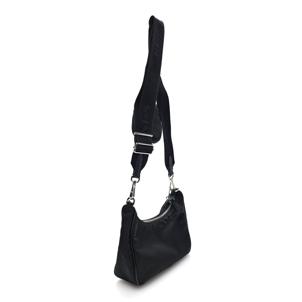 Prada Nylon Re-Edition 2005 Shoulder Bag Black