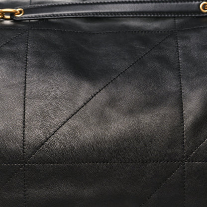 Saint Laurent Lambskin Matelasse Monogram Large Jamie 4.3 Shoulder Bag Black 1901958
