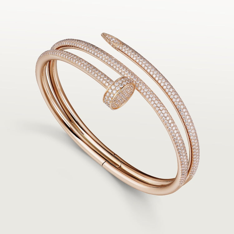 18K Gold Diamonds Juste un Clou Bracelet