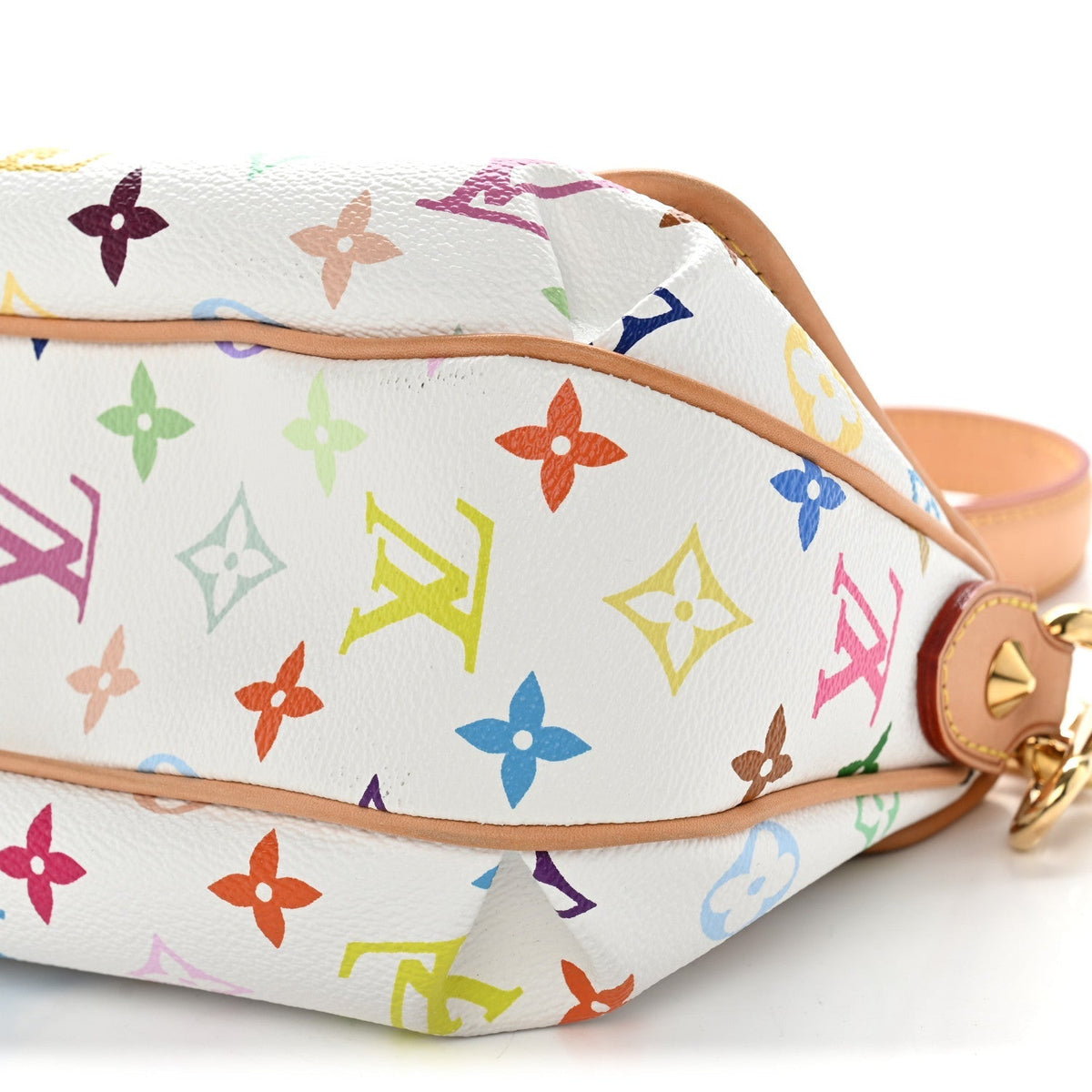 Louis Vuitton Monogram Multicolor Patti White