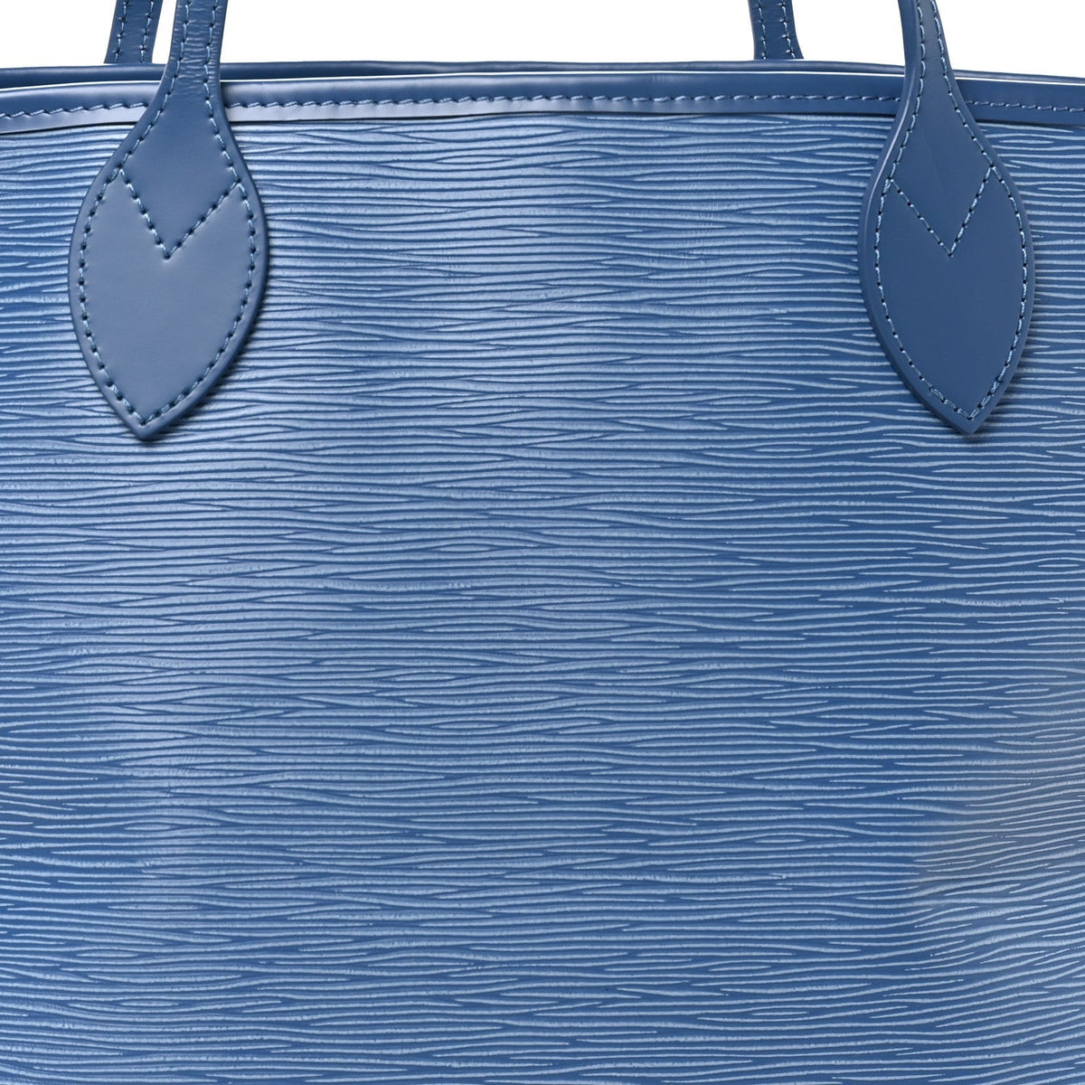 Louis Vuitton Epi Neverfull MM Bag Denim Blue