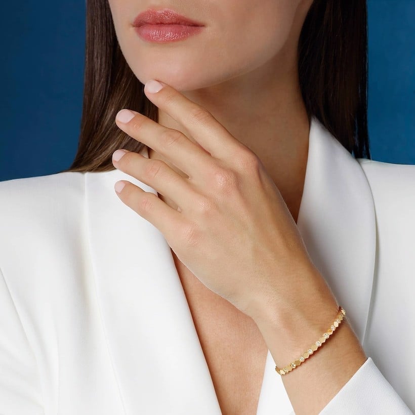 18K Gold Diamonds Chaumet Bee My Love Bracelet
