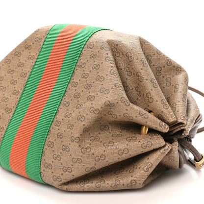 Gucci GG Supreme Web Butterfly Candy Crossbody Beige New Acero