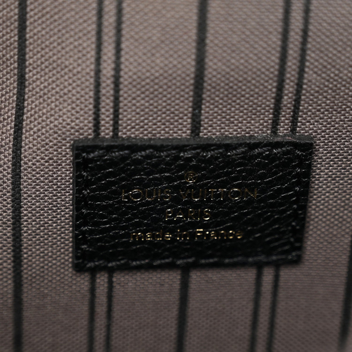 Louis Vuitton Monogram Empreinte Pochette Metis Bag Black