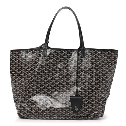 Goyard Goyardine Saint Louis GM Tote Bag Black