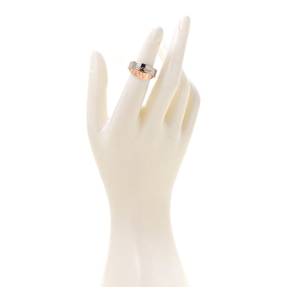 Cartier 18K White Pink Gold 5.5mm Astro LOVE Ring 50 5.25