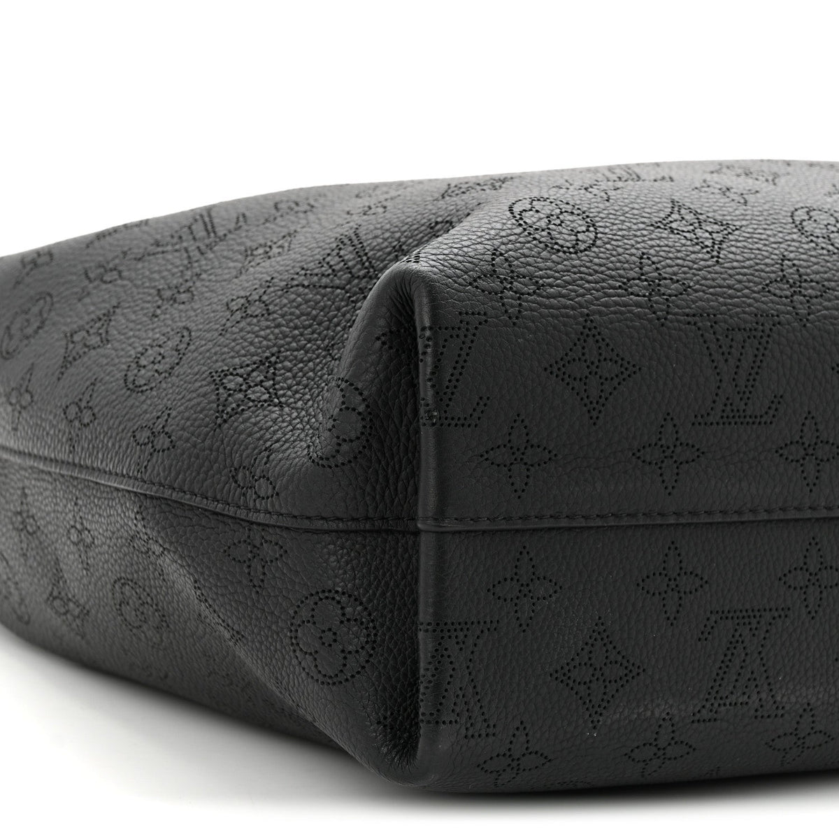 Louis Vuitton Mahina Why Knot MM Black