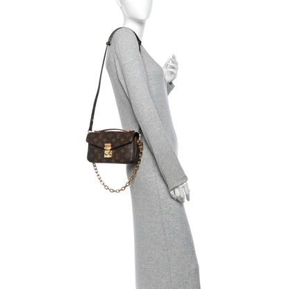 Louis Vuitton Monogram Pochette Metis East West 1987788