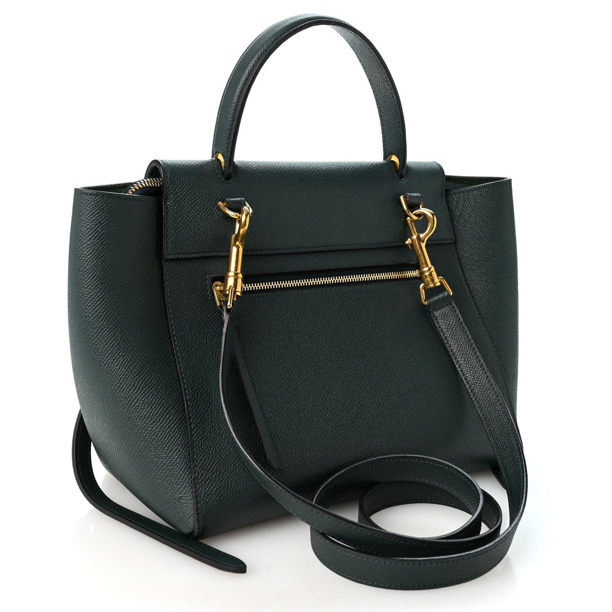Celine Grained Calfskin Micro Belt Bag Amazone