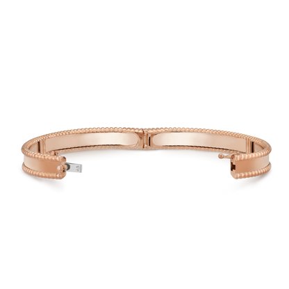 18K Gold VCA Perlée Signature Medium Model Bracelet
