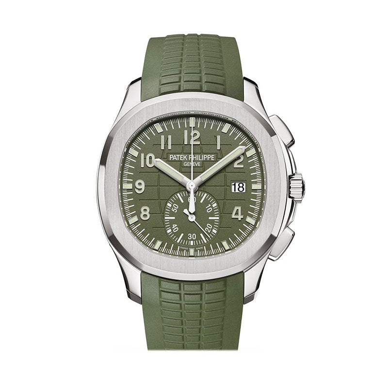 P. Philippe Aquanaut Khaki Green Mens Watch 5968G-010