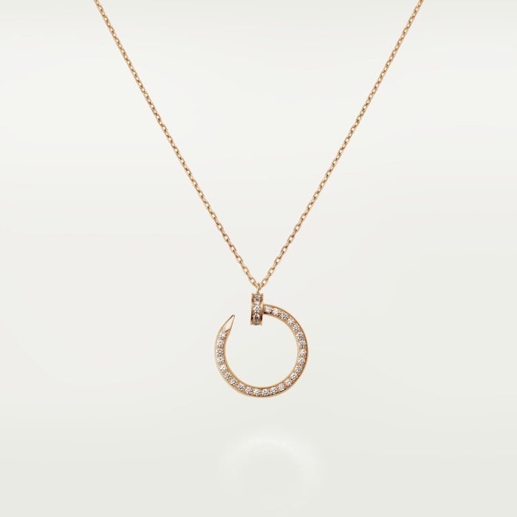18K Gold Diamond Juste Un Clou Necklace