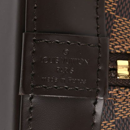 Louis Vuitton Damier Ebene Alma PM Brown