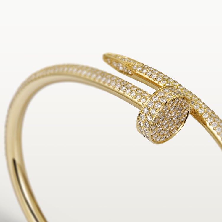 18K Gold Diamonds Juste un Clou Bracelet