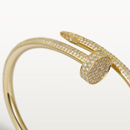 18K Gold Diamonds Juste un Clou Bracelet