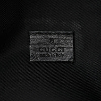 Gucci Guccissima Web Belt Bag Black