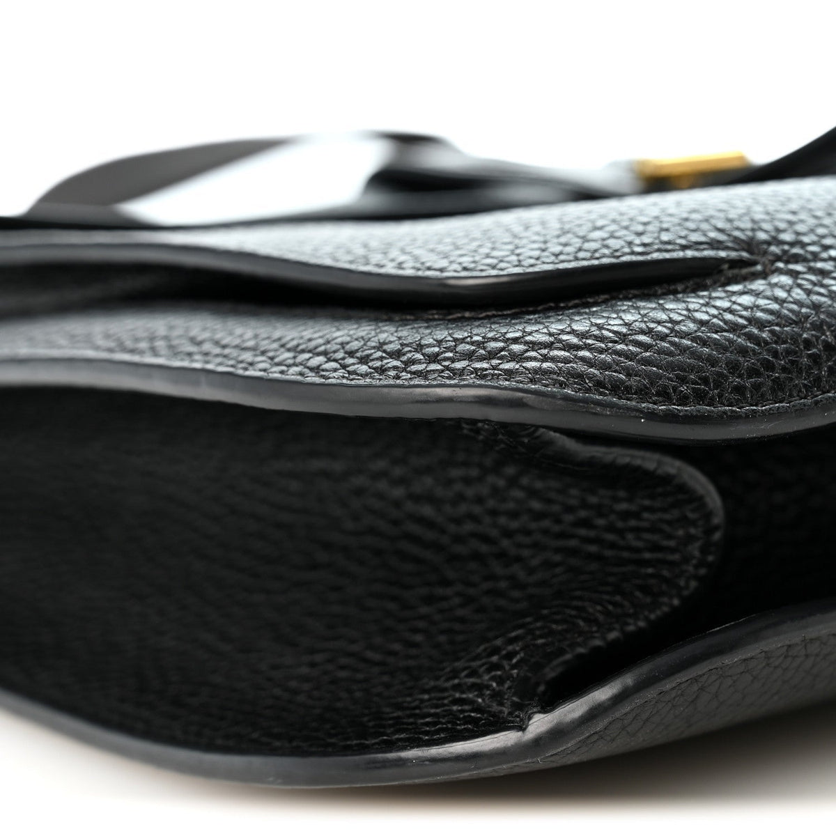Tom Ford Grained Calfskin Rialto Crossbody Black