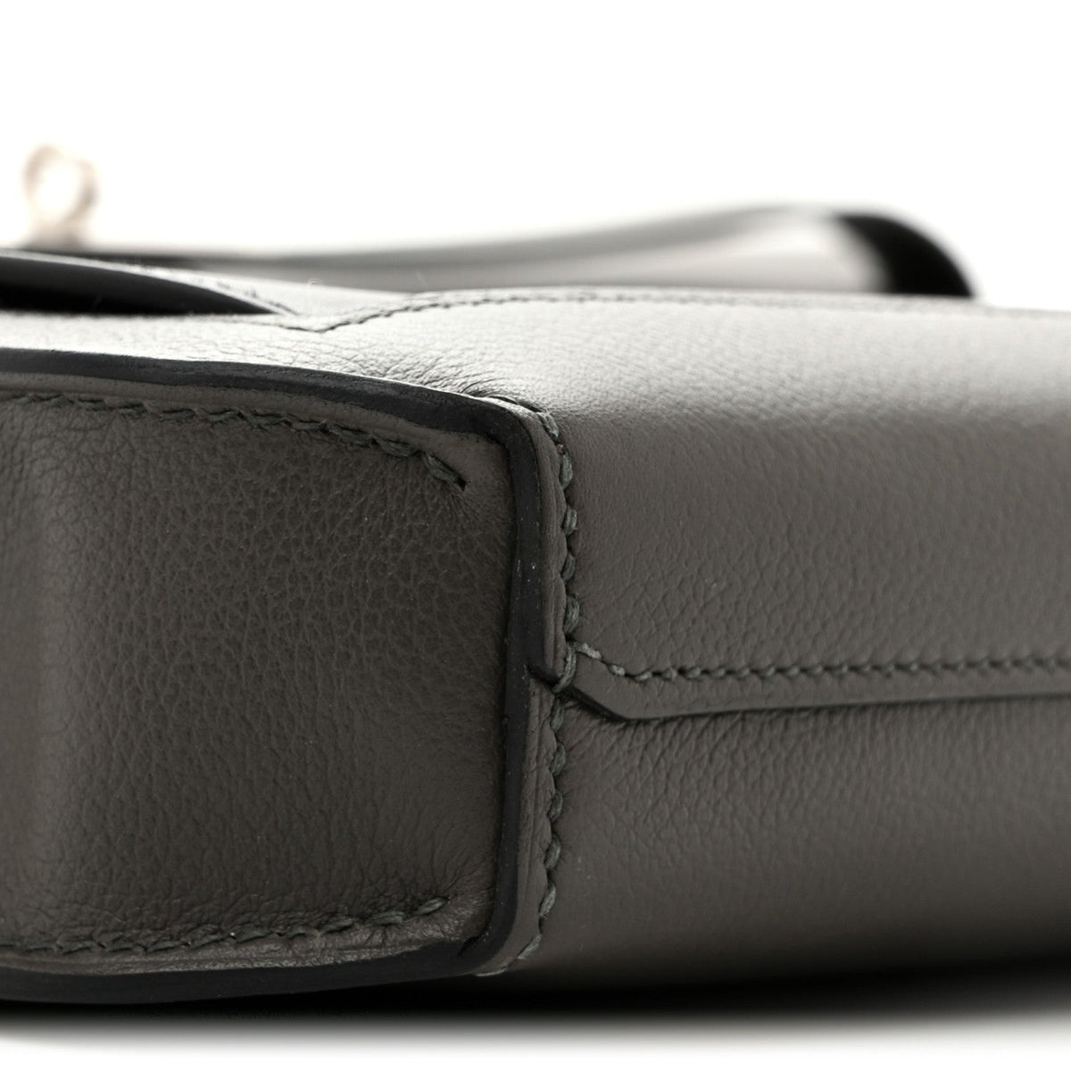Hermes Evercolor Evergrain Barenia Kelly Depeches 36 Briefcase Vert De Gris