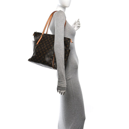 Louis Vuitton Monogram Totally MM Tote Bag Brown
