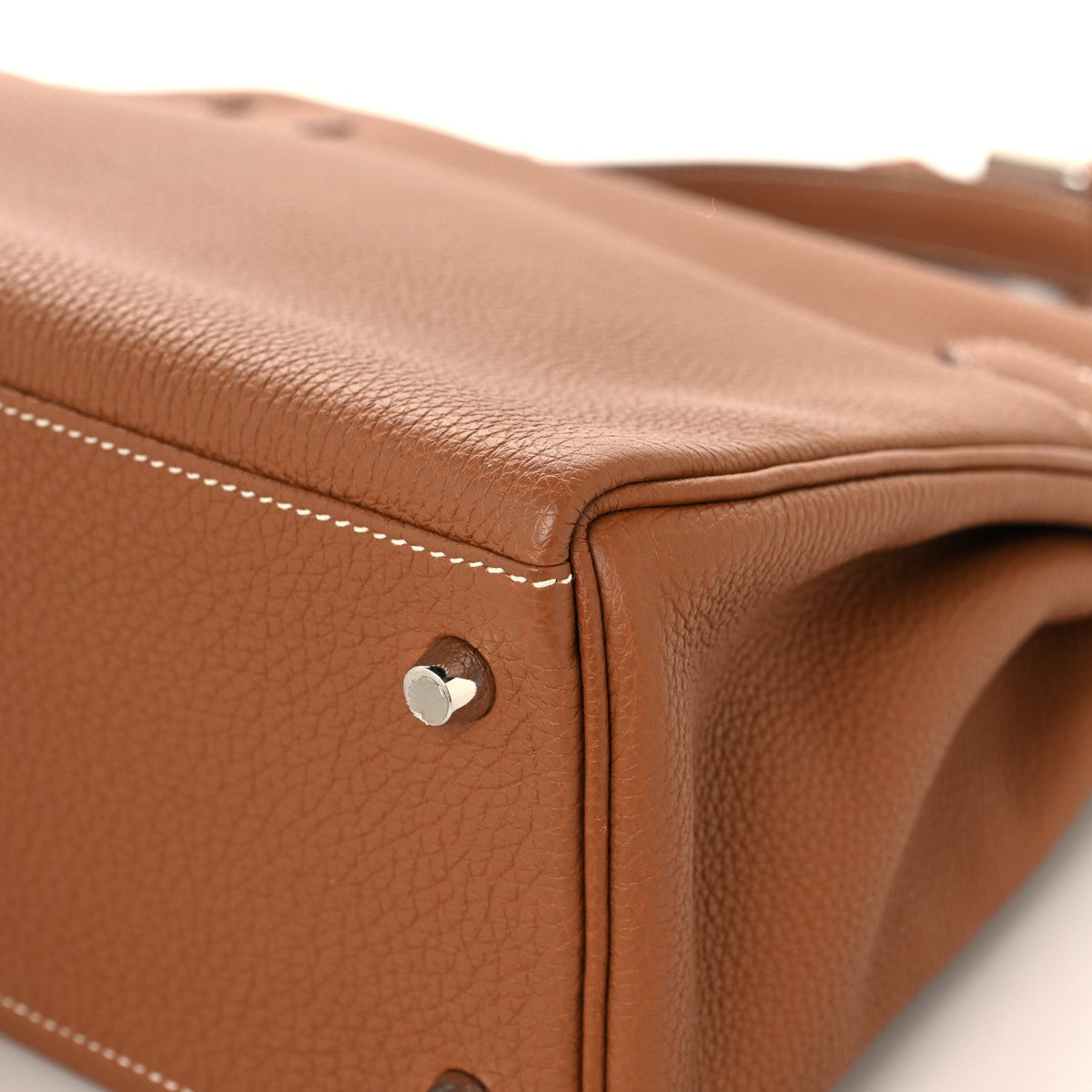 Hermes Togo 28cm Kelly Retourne Bag Gold