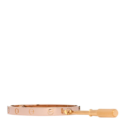 Cartier 18K Pink Gold LOVE Bracelet 17