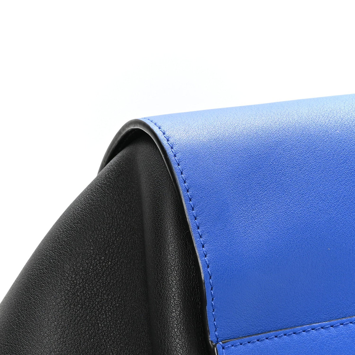 Loewe Calfskin Medium Hammock Shoulder Bag Electric Blue Black