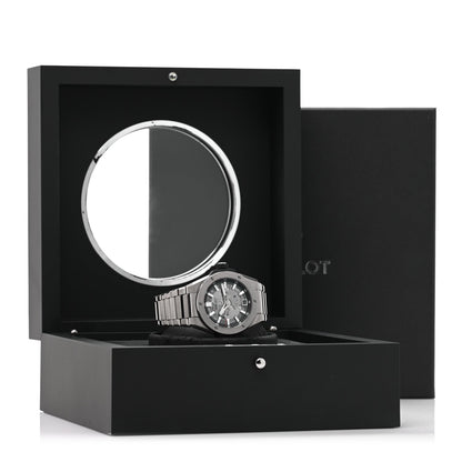 Hublot Titanium 40mm Big Bang Integrated Time Only Watch Silver 456.NX.0170.NX