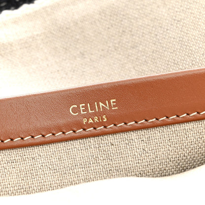 Celine Canvas Large All Over Cabas Thais Beige 1984510