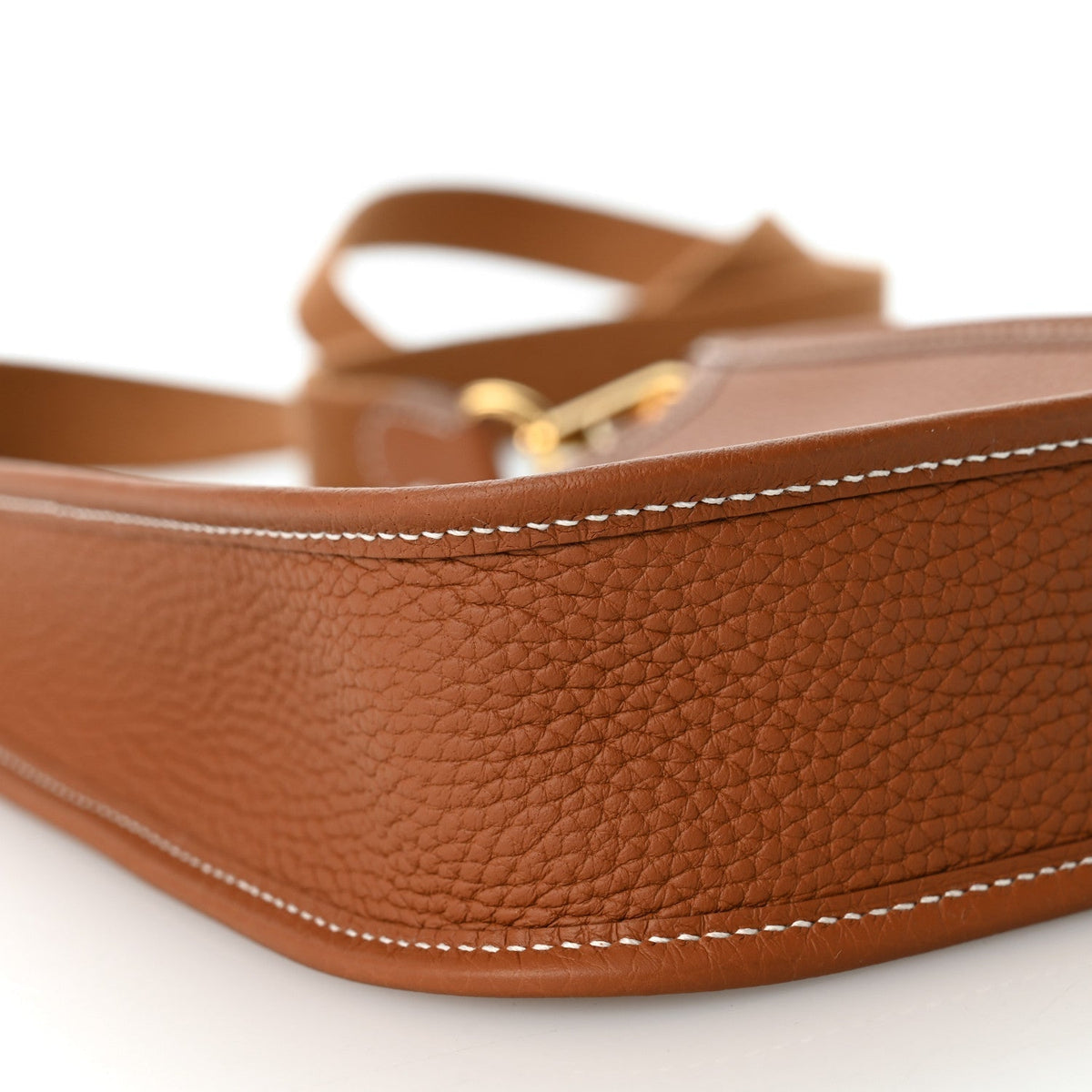 Hermes Taurillon Clemence Evelyne TPM Gold