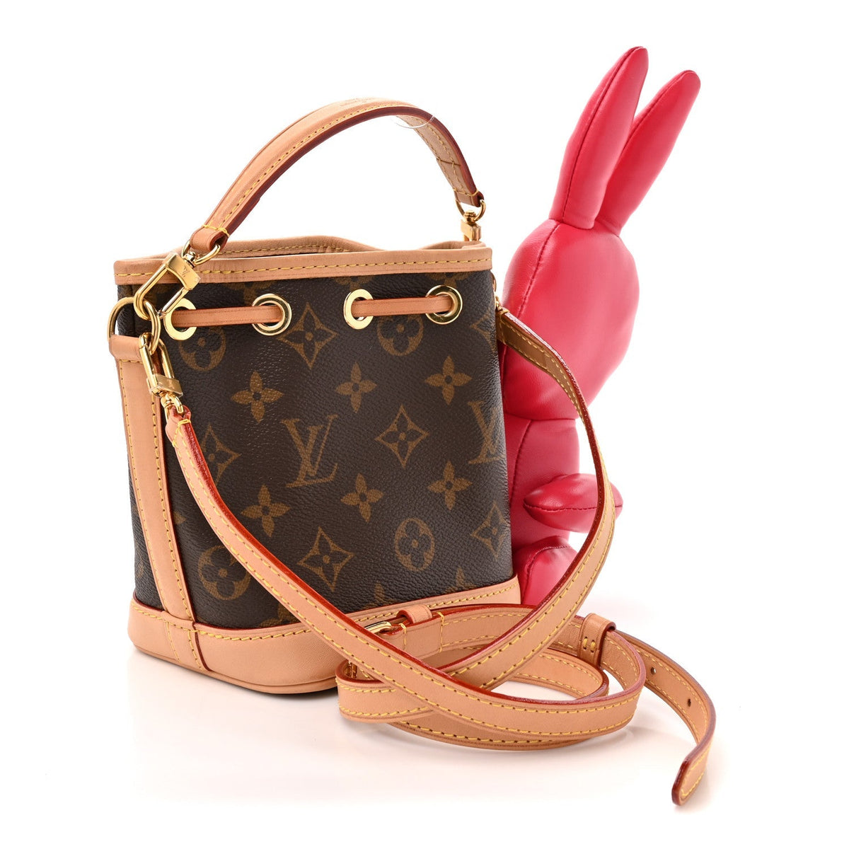 Louis Vuitton LV X Sun Yitian Monogram Rabbit Nano Noe